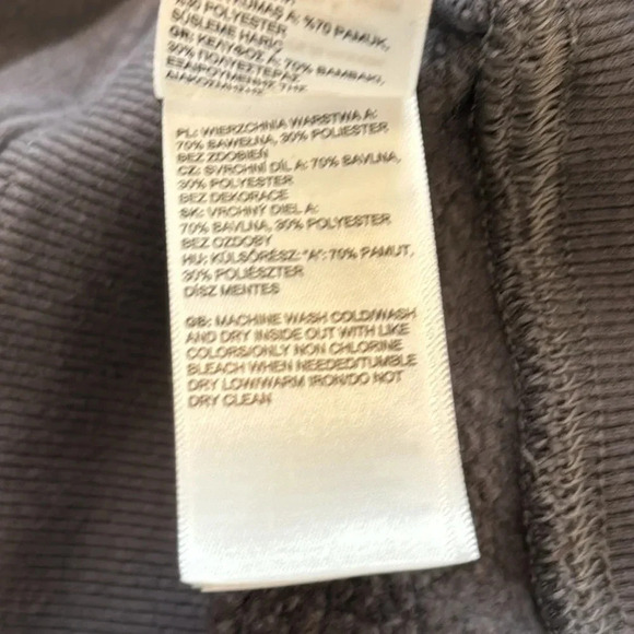 North Face Half Dome Leopard Hoodie Gray Size Small - Picture 8 of 9